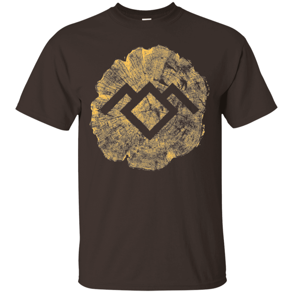 T-Shirts Dark Chocolate / Small TWIN PEAKS LOG T-Shirt