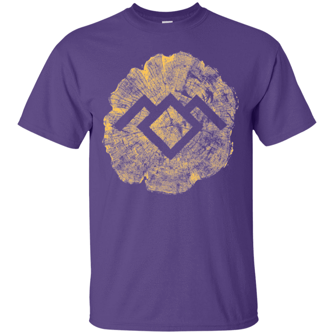 T-Shirts Purple / Small TWIN PEAKS LOG T-Shirt