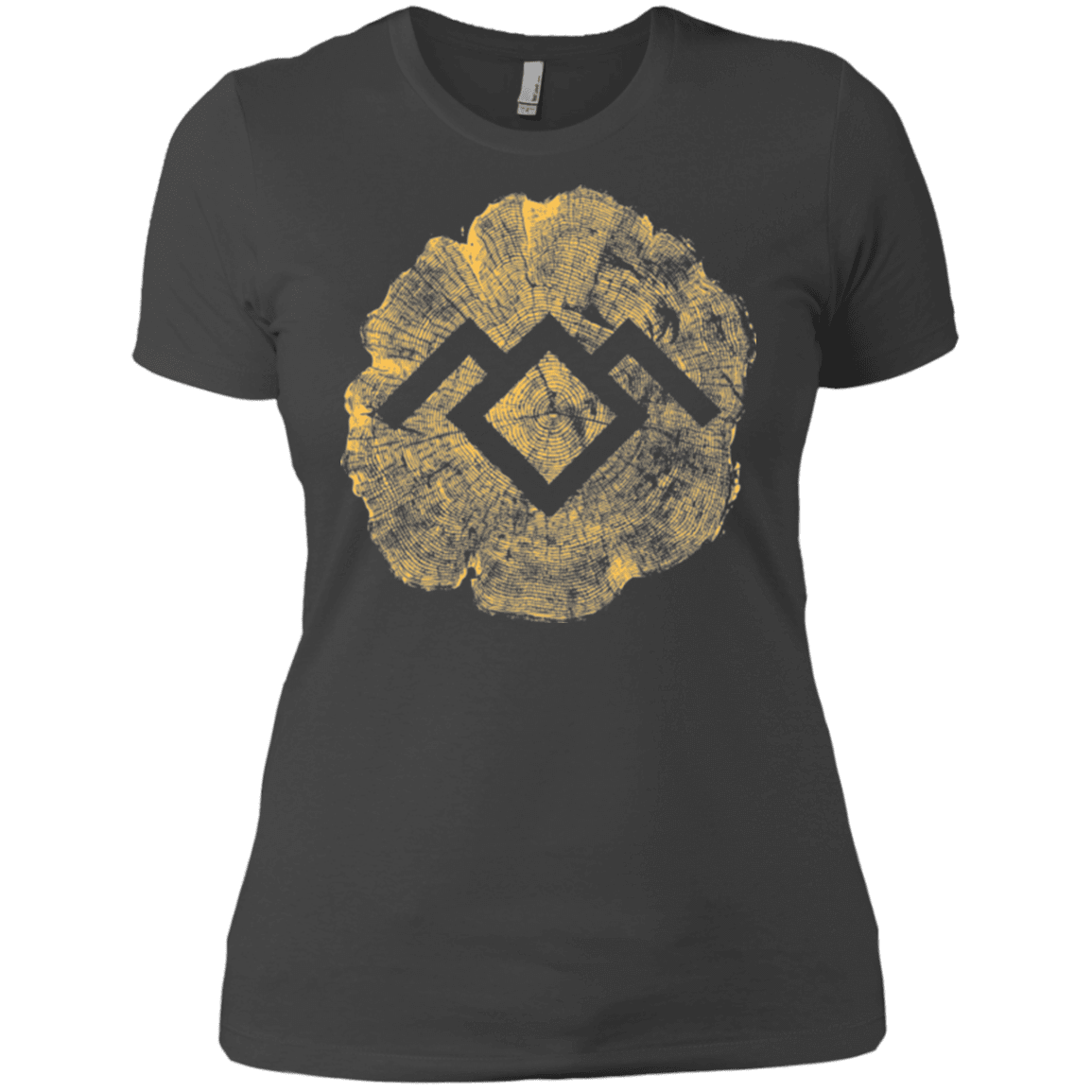 T-Shirts Heavy Metal / X-Small TWIN PEAKS LOG Women's Premium T-Shirt