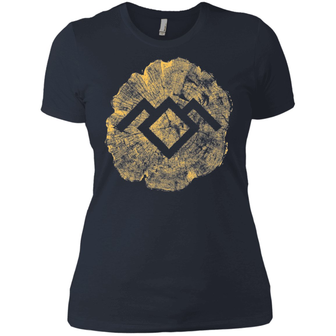 T-Shirts Indigo / X-Small TWIN PEAKS LOG Women's Premium T-Shirt