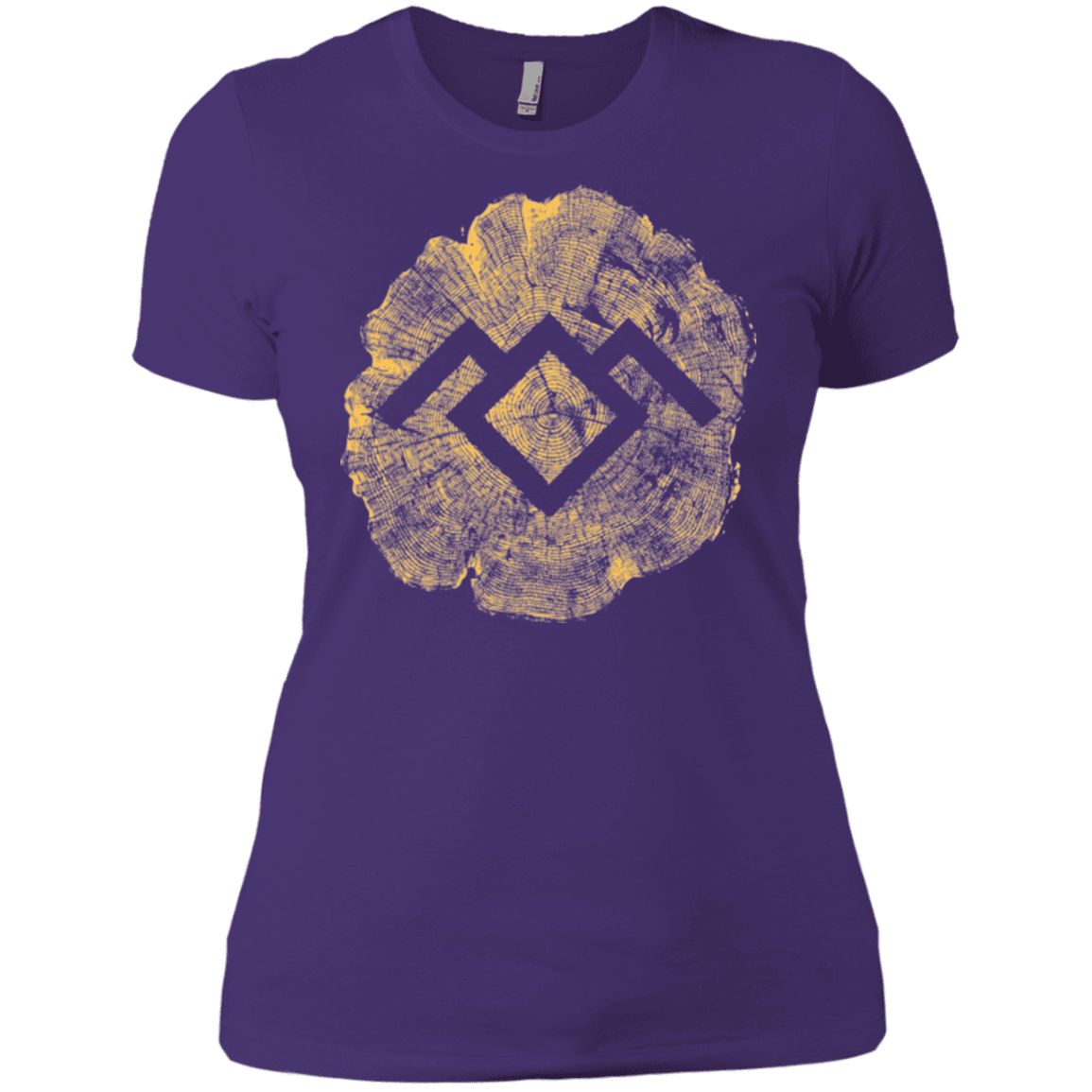 T-Shirts Purple / X-Small TWIN PEAKS LOG Women's Premium T-Shirt