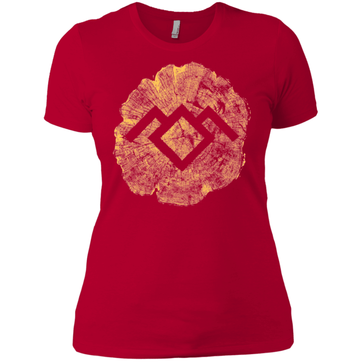 T-Shirts Red / X-Small TWIN PEAKS LOG Women's Premium T-Shirt