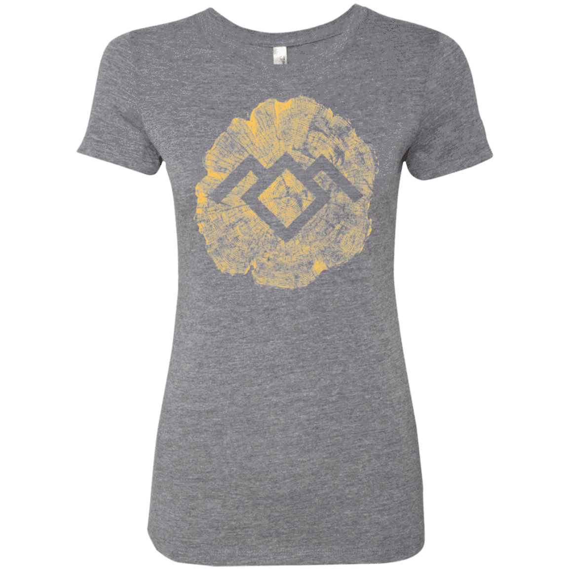 T-Shirts Premium Heather / Small TWIN PEAKS LOG Women's Triblend T-Shirt