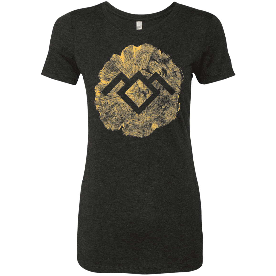 T-Shirts Vintage Black / Small TWIN PEAKS LOG Women's Triblend T-Shirt
