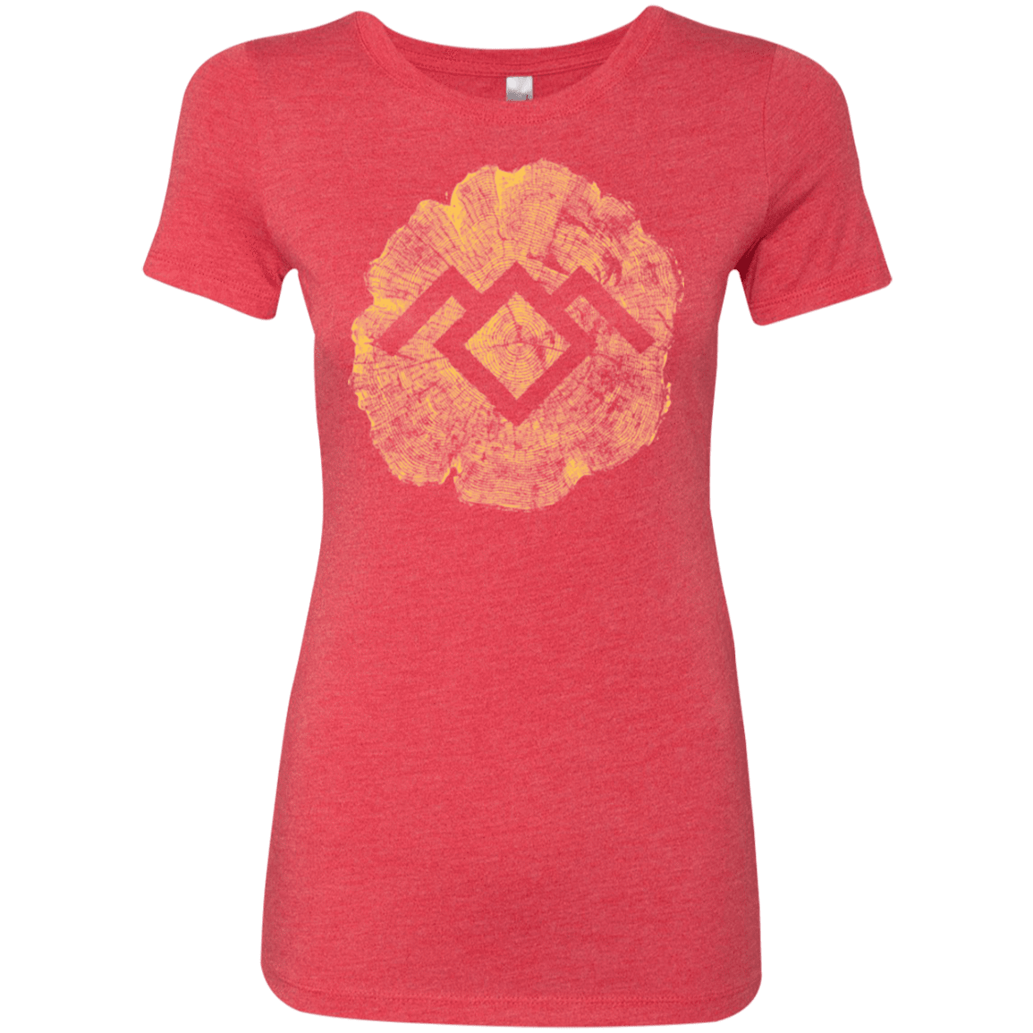 T-Shirts Vintage Red / Small TWIN PEAKS LOG Women's Triblend T-Shirt