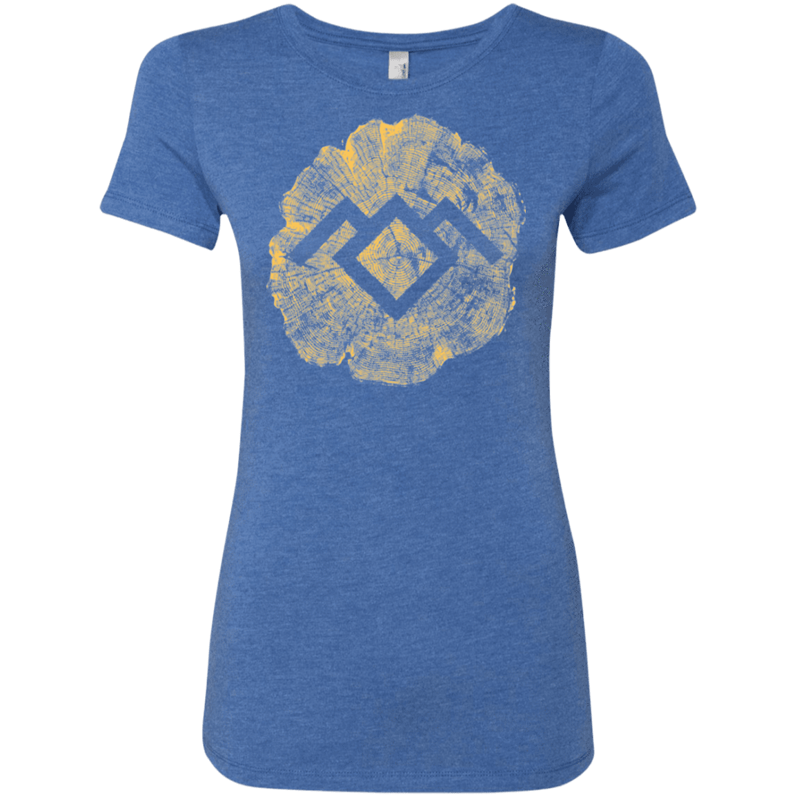 T-Shirts Vintage Royal / Small TWIN PEAKS LOG Women's Triblend T-Shirt
