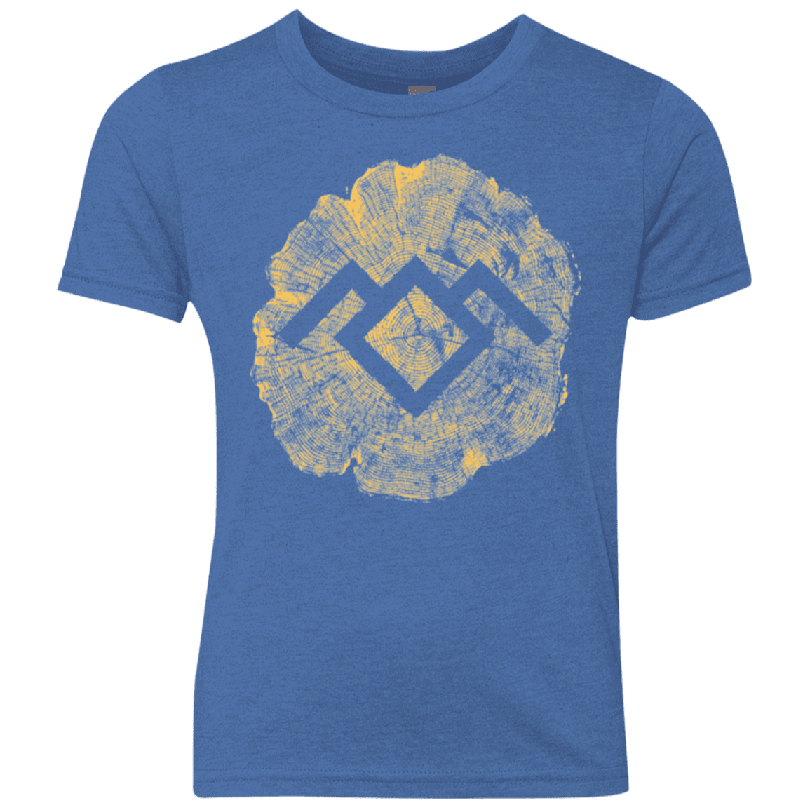 T-Shirts Vintage Royal / YXS TWIN PEAKS LOG Youth Triblend T-Shirt