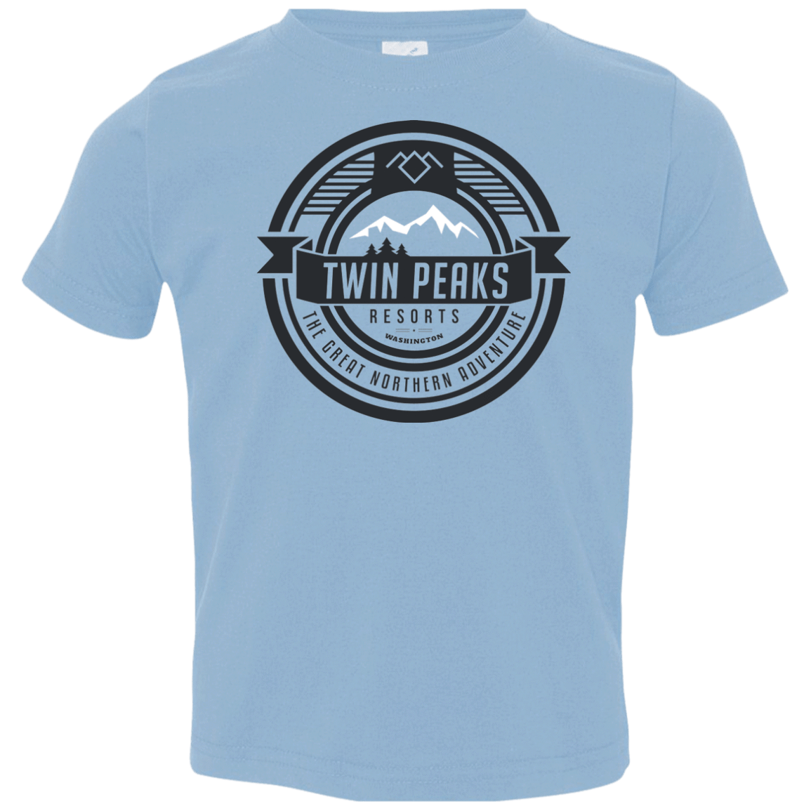 T-Shirts Light Blue / 2T Twin Peaks Resorts Toddler Premium T-Shirt