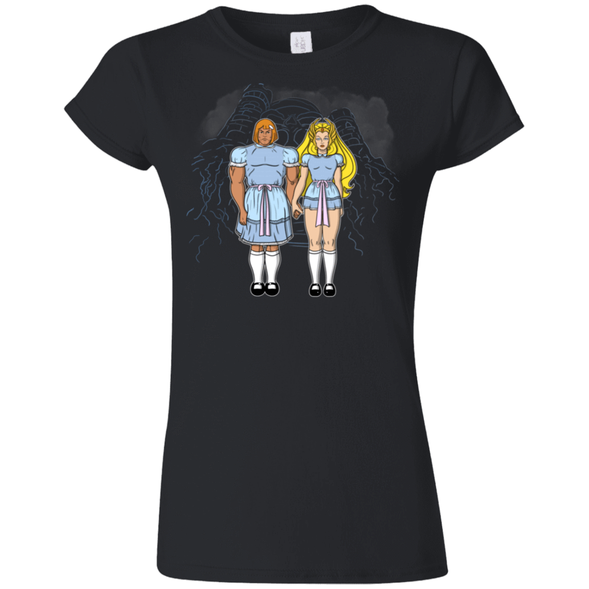 T-Shirts Black / S Twin Shining Junior Slimmer-Fit T-Shirt
