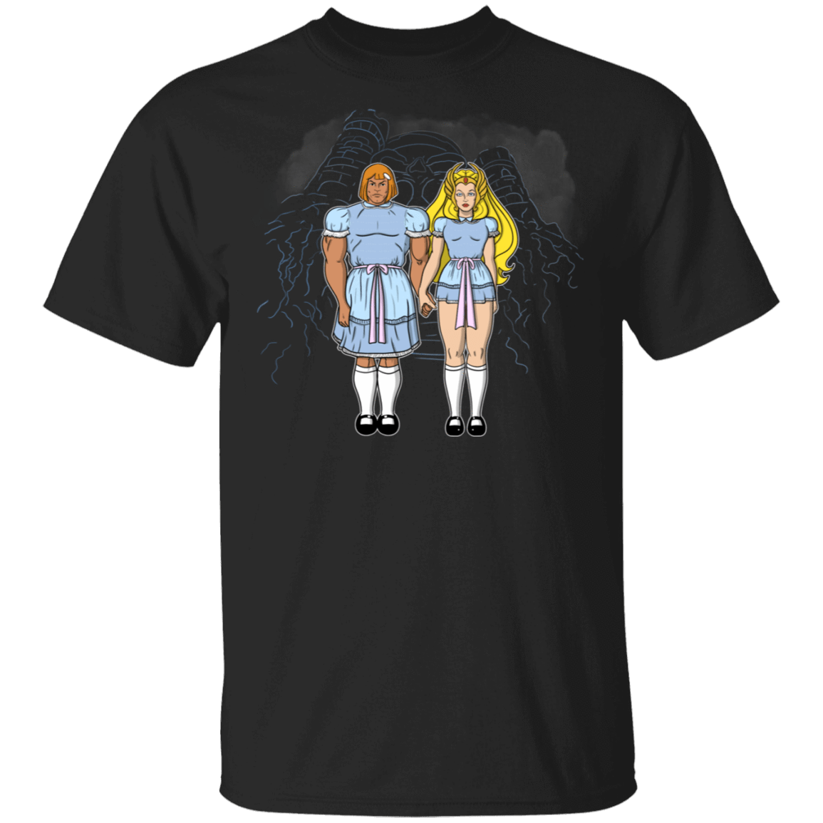 T-Shirts Black / S Twin Shining T-Shirt