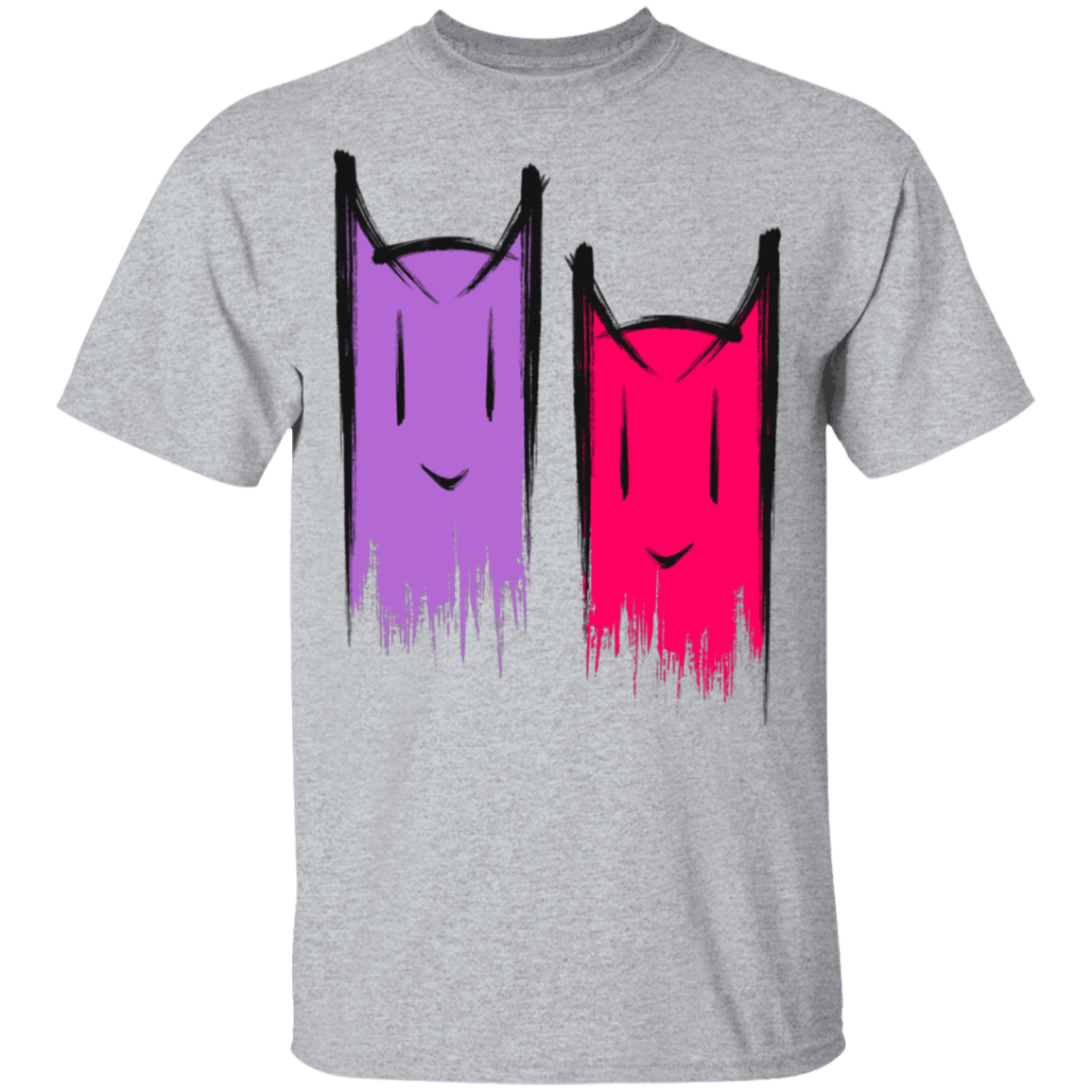 T-Shirts Sport Grey / YXS Two Crazy Cats Youth T-Shirt