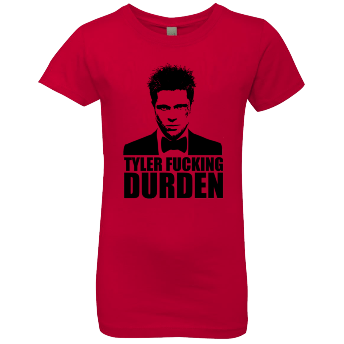 T-Shirts Red / YXS Tyler Fucking Durden Girls Premium T-Shirt