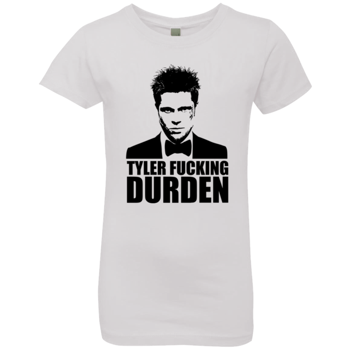 T-Shirts White / YXS Tyler Fucking Durden Girls Premium T-Shirt