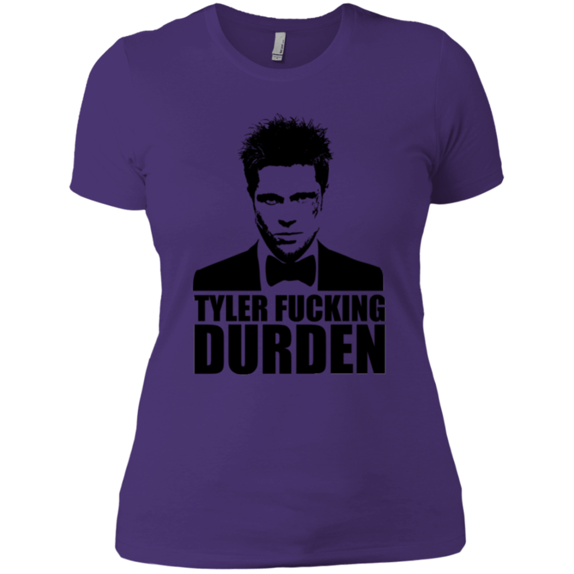 T-Shirts Purple / X-Small Tyler Fucking Durden Women's Premium T-Shirt