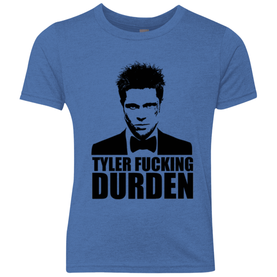 T-Shirts Vintage Royal / YXS Tyler Fucking Durden Youth Triblend T-Shirt