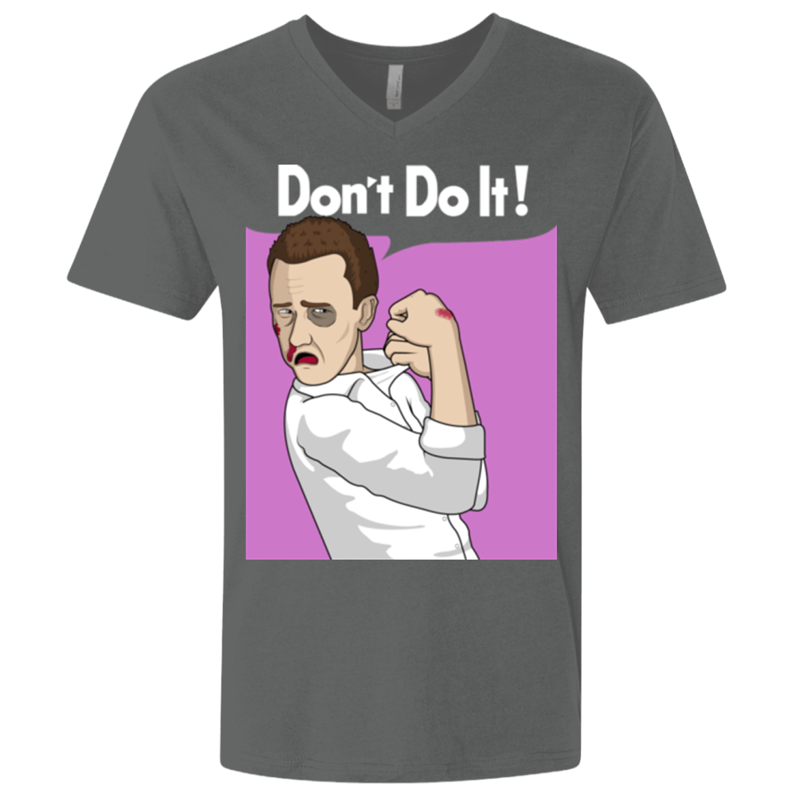 T-Shirts Heavy Metal / X-Small Tyler Men's Premium V-Neck