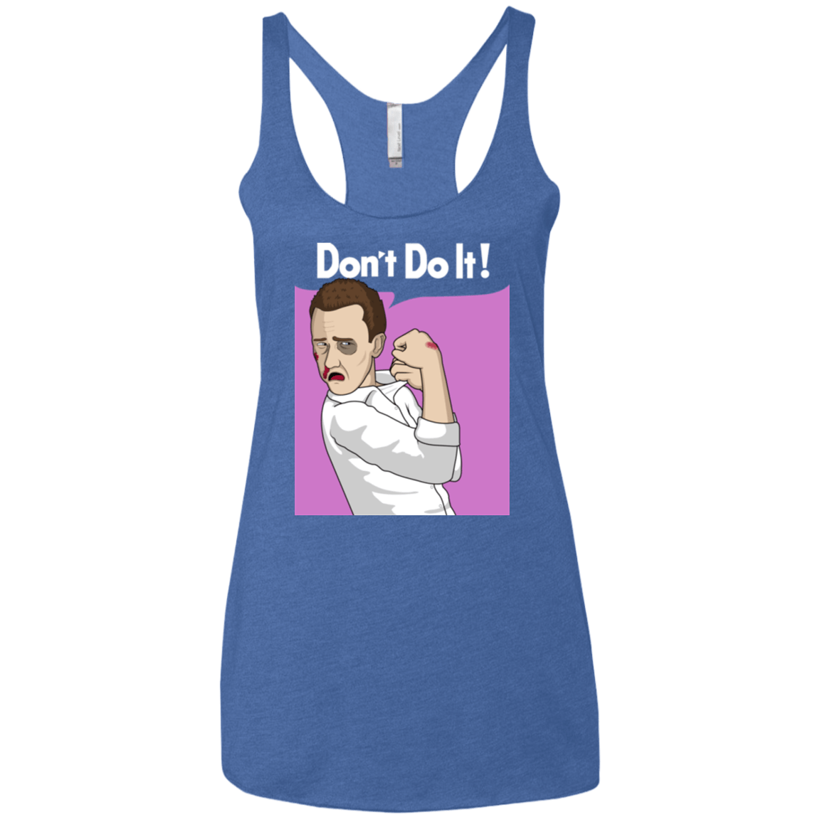 T-Shirts Vintage Royal / X-Small Tyler Women's Triblend Racerback Tank