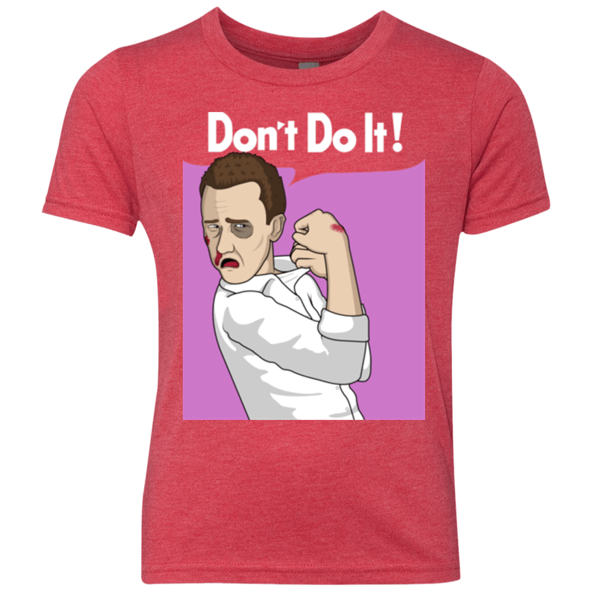 T-Shirts Vintage Red / YXS Tyler Youth Triblend T-Shirt