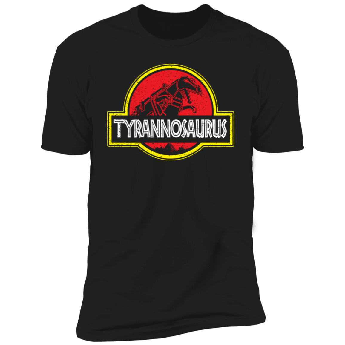 T-Shirts Black / X-Small Tyrannosaurus Men's Premium T-Shirt