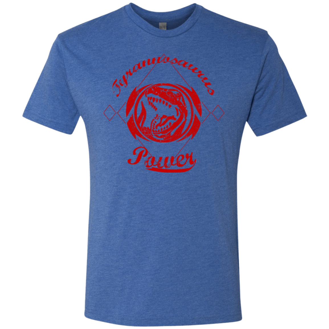 T-Shirts Vintage Royal / Small Tyrannosaurus Men's Triblend T-Shirt