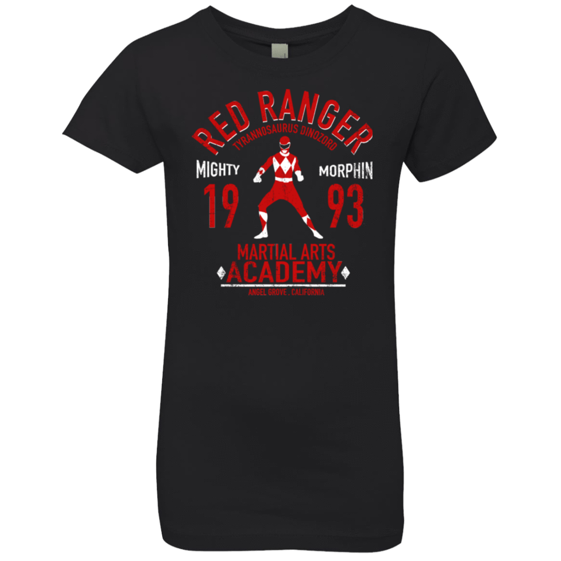 T-Shirts Black / YXS Tyrannosaurus Ranger (1) Girls Premium T-Shirt