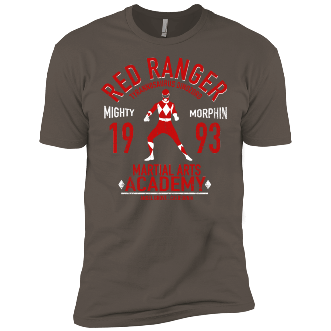 T-Shirts Warm Grey / X-Small Tyrannosaurus Ranger (1) Men's Premium T-Shirt