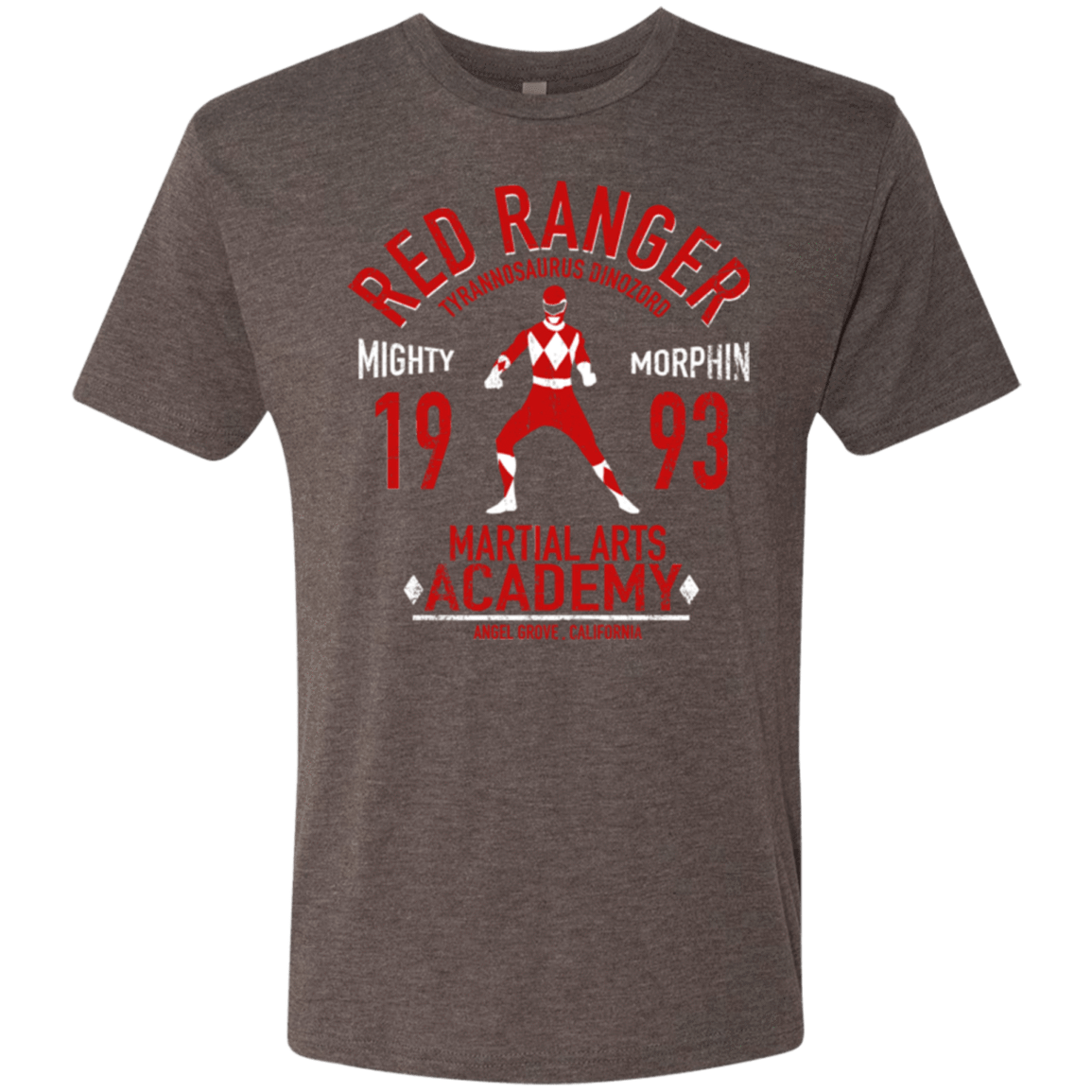 T-Shirts Macchiato / Small Tyrannosaurus Ranger (1) Men's Triblend T-Shirt