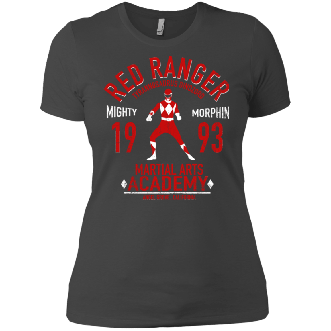 T-Shirts Heavy Metal / X-Small Tyrannosaurus Ranger (1) Women's Premium T-Shirt