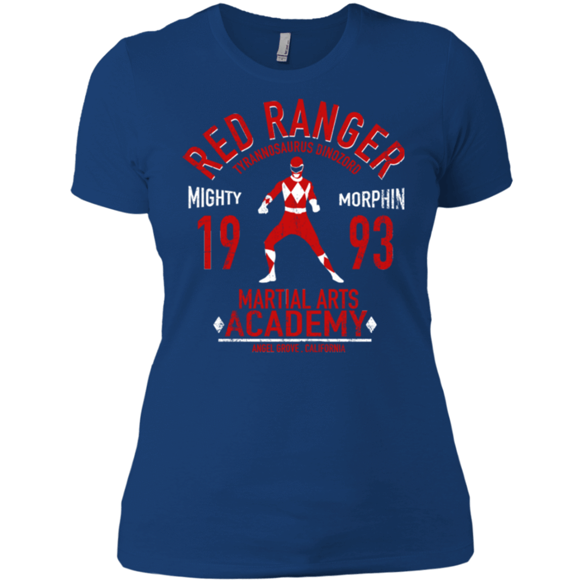 T-Shirts Royal / X-Small Tyrannosaurus Ranger (1) Women's Premium T-Shirt