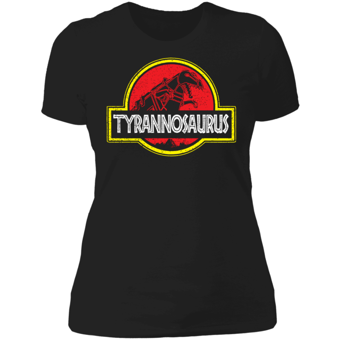 T-Shirts Black / X-Small Tyrannosaurus Women's Premium T-Shirt