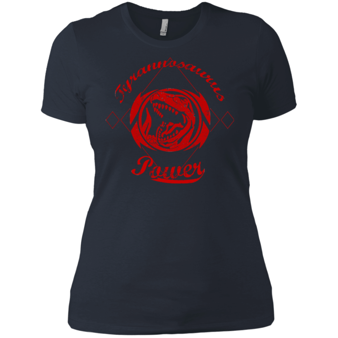 T-Shirts Indigo / X-Small Tyrannosaurus Women's Premium T-Shirt