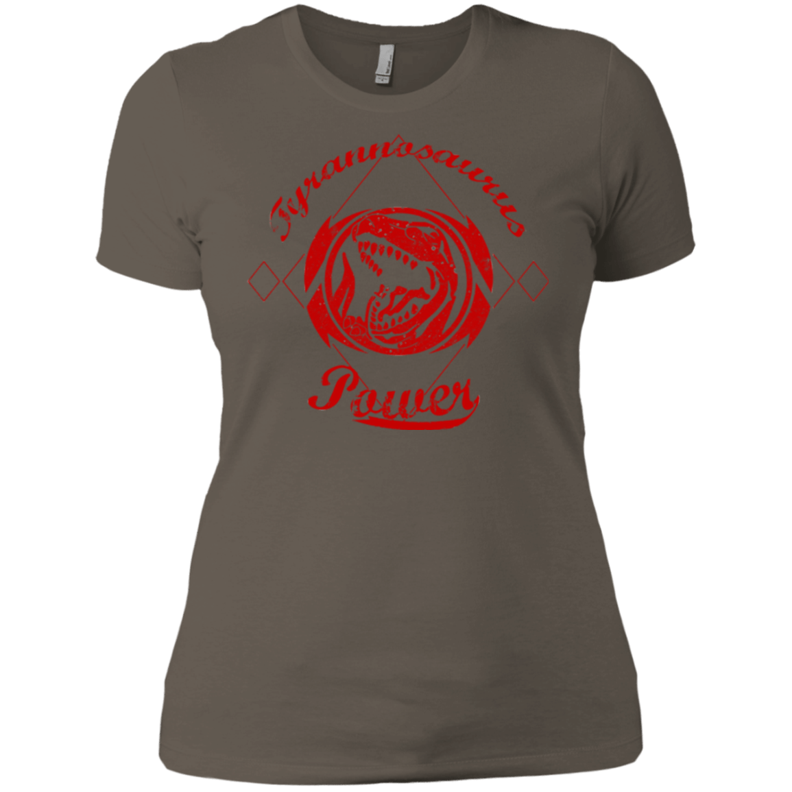 T-Shirts Warm Grey / X-Small Tyrannosaurus Women's Premium T-Shirt