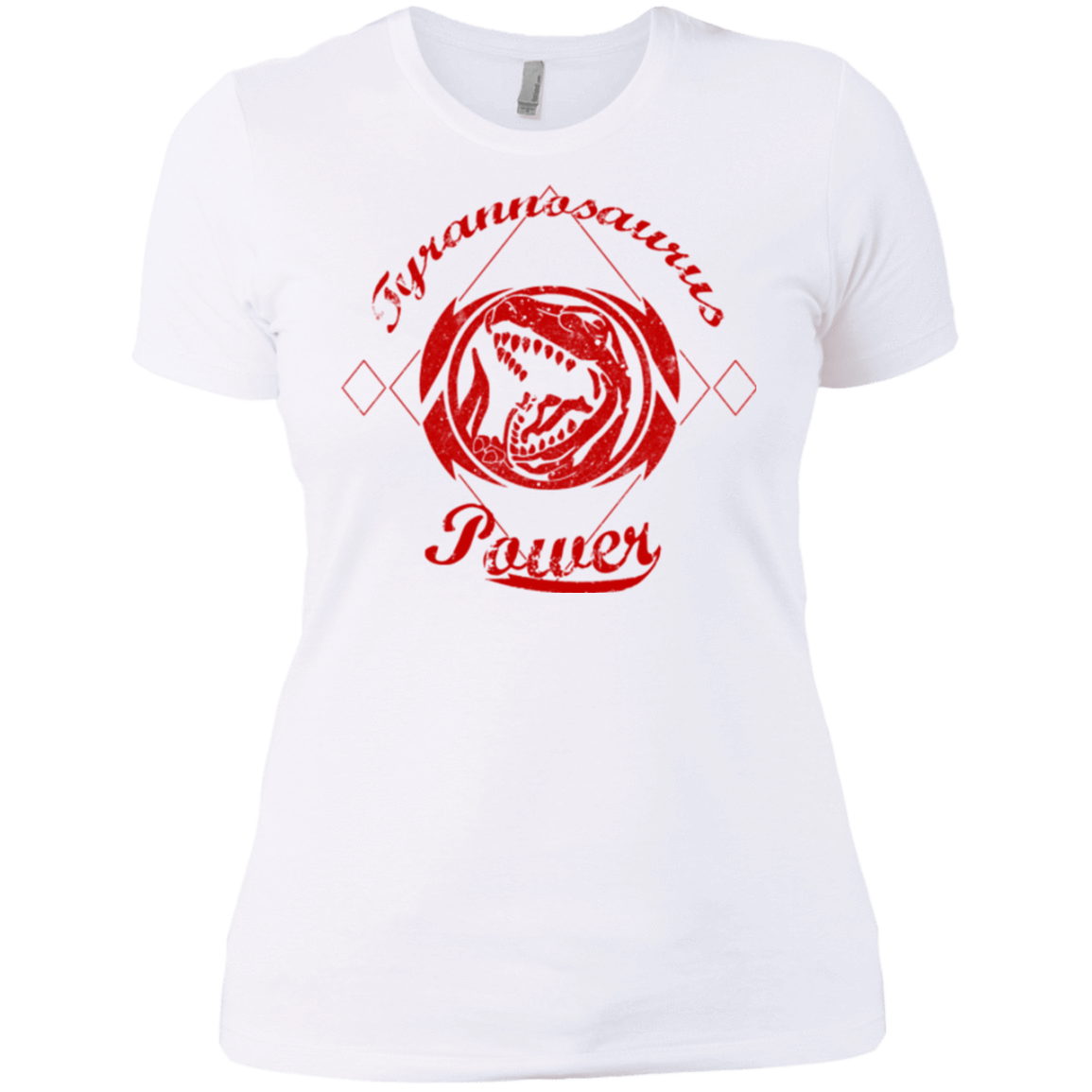 T-Shirts White / X-Small Tyrannosaurus Women's Premium T-Shirt