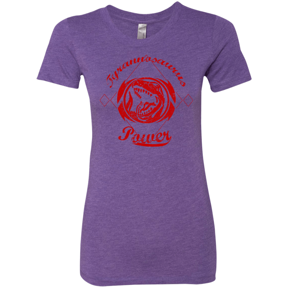 T-Shirts Purple Rush / Small Tyrannosaurus Women's Triblend T-Shirt
