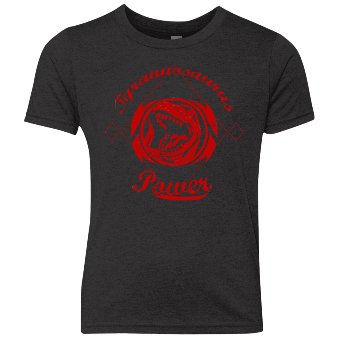 T-Shirts Vintage Black / YXS Tyrannosaurus Youth Triblend T-Shirt
