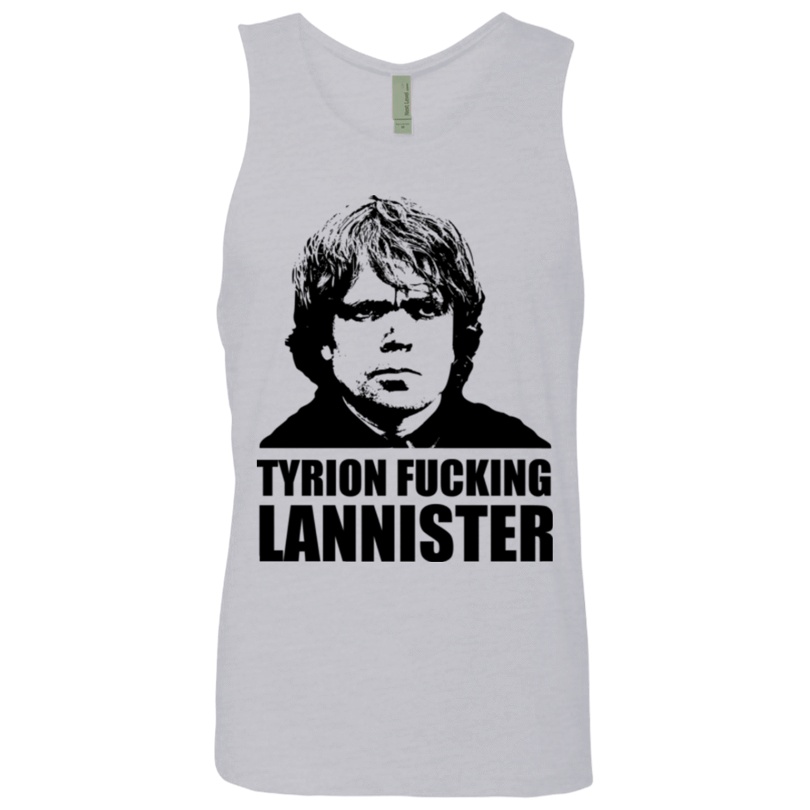 T-Shirts Heather Grey / Small Tyrion fucking Lannister Men's Premium Tank Top
