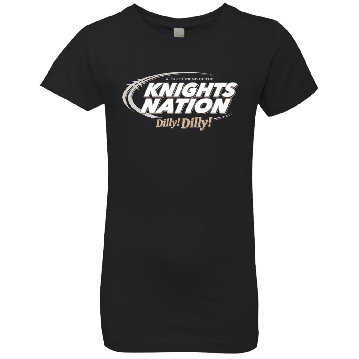 T-Shirts Black / YXS UCF Dilly Dilly Girls Premium T-Shirt