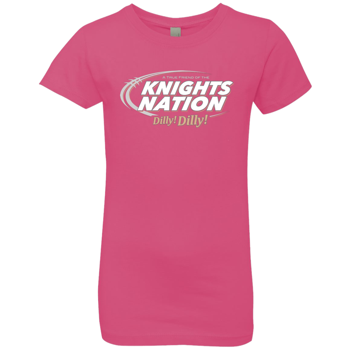 T-Shirts Hot Pink / YXS UCF Dilly Dilly Girls Premium T-Shirt