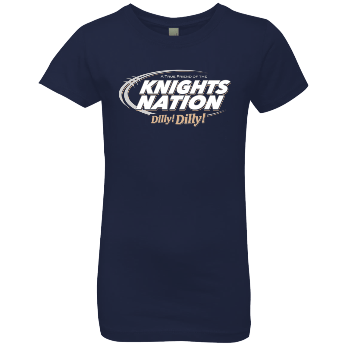 T-Shirts Midnight Navy / YXS UCF Dilly Dilly Girls Premium T-Shirt