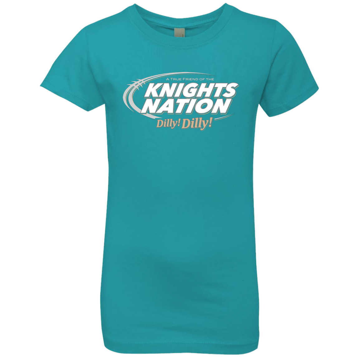 T-Shirts Tahiti Blue / YXS UCF Dilly Dilly Girls Premium T-Shirt