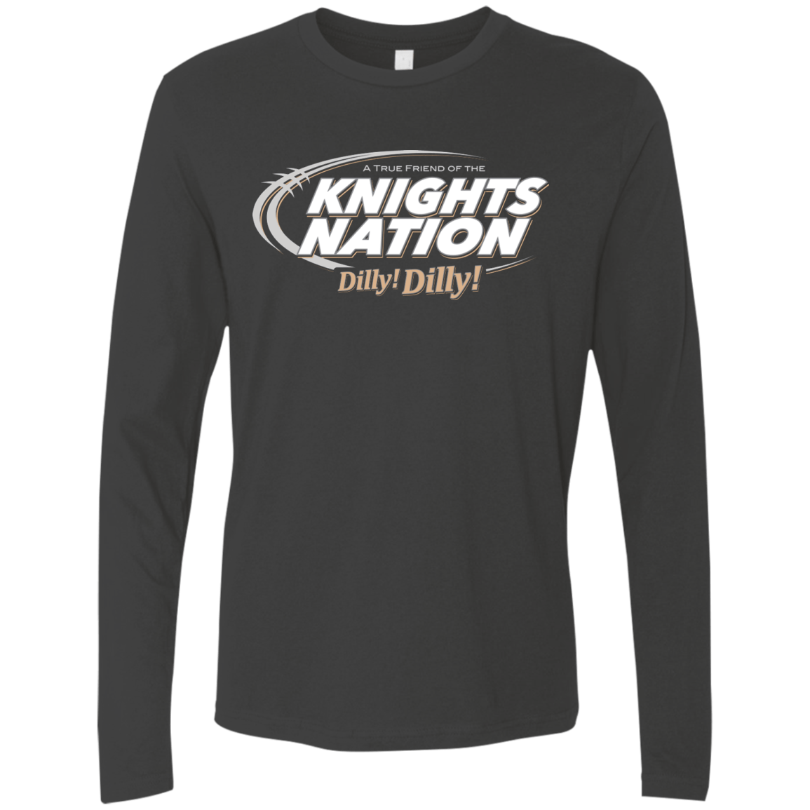 T-Shirts Heavy Metal / Small UCF Dilly Dilly Men's Premium Long Sleeve