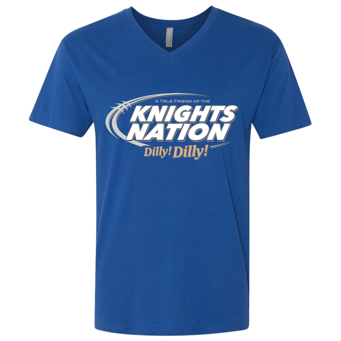 T-Shirts Royal / X-Small UCF Dilly Dilly Men's Premium V-Neck