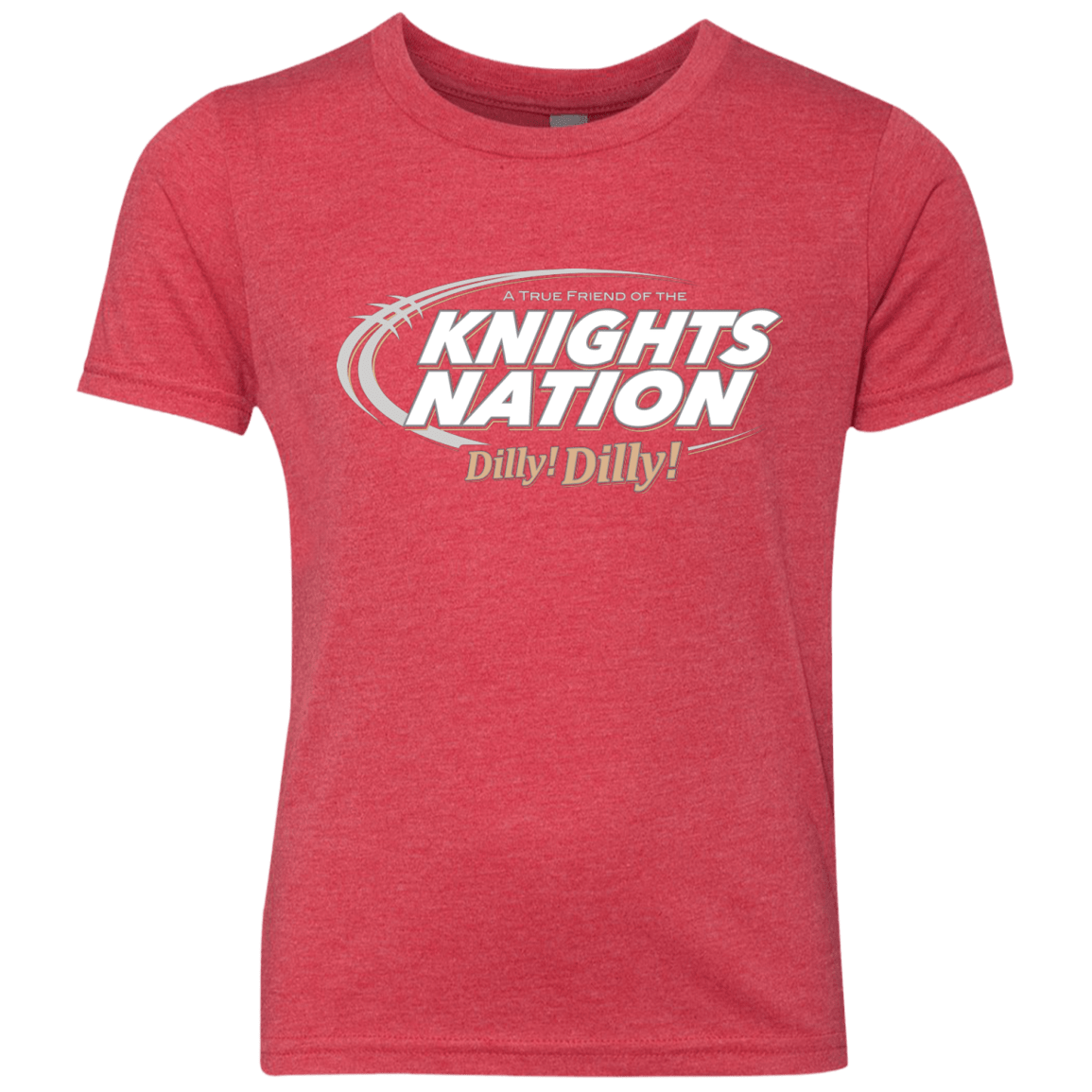 T-Shirts Vintage Red / YXS UCF Dilly Dilly Youth Triblend T-Shirt