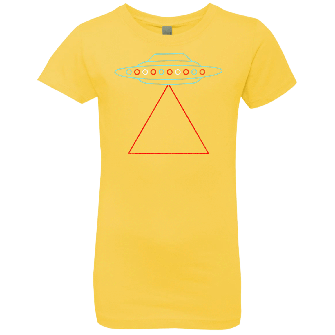 T-Shirts Vibrant Yellow / YXS UFO Tri Girls Premium T-Shirt