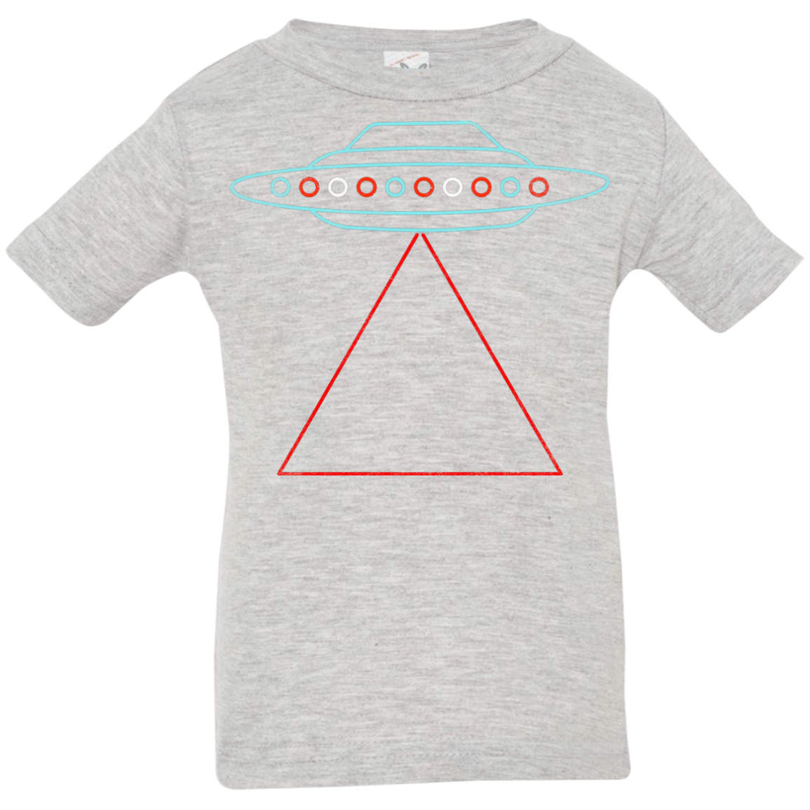 T-Shirts Heather Grey / 6 Months UFO Tri Infant Premium T-Shirt