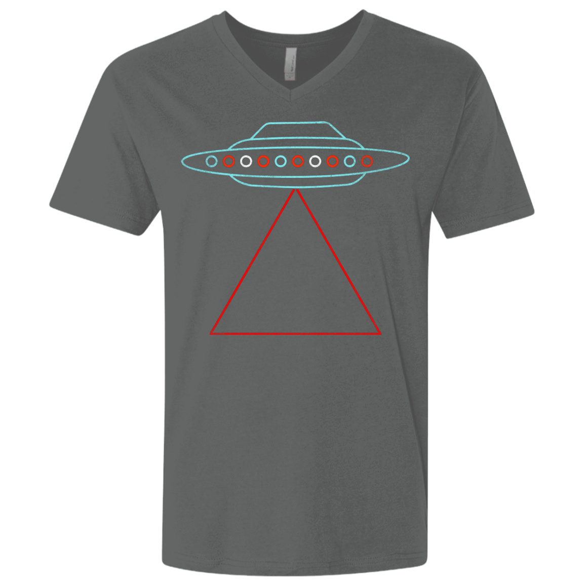 T-Shirts Heavy Metal / X-Small UFO Tri Men's Premium V-Neck