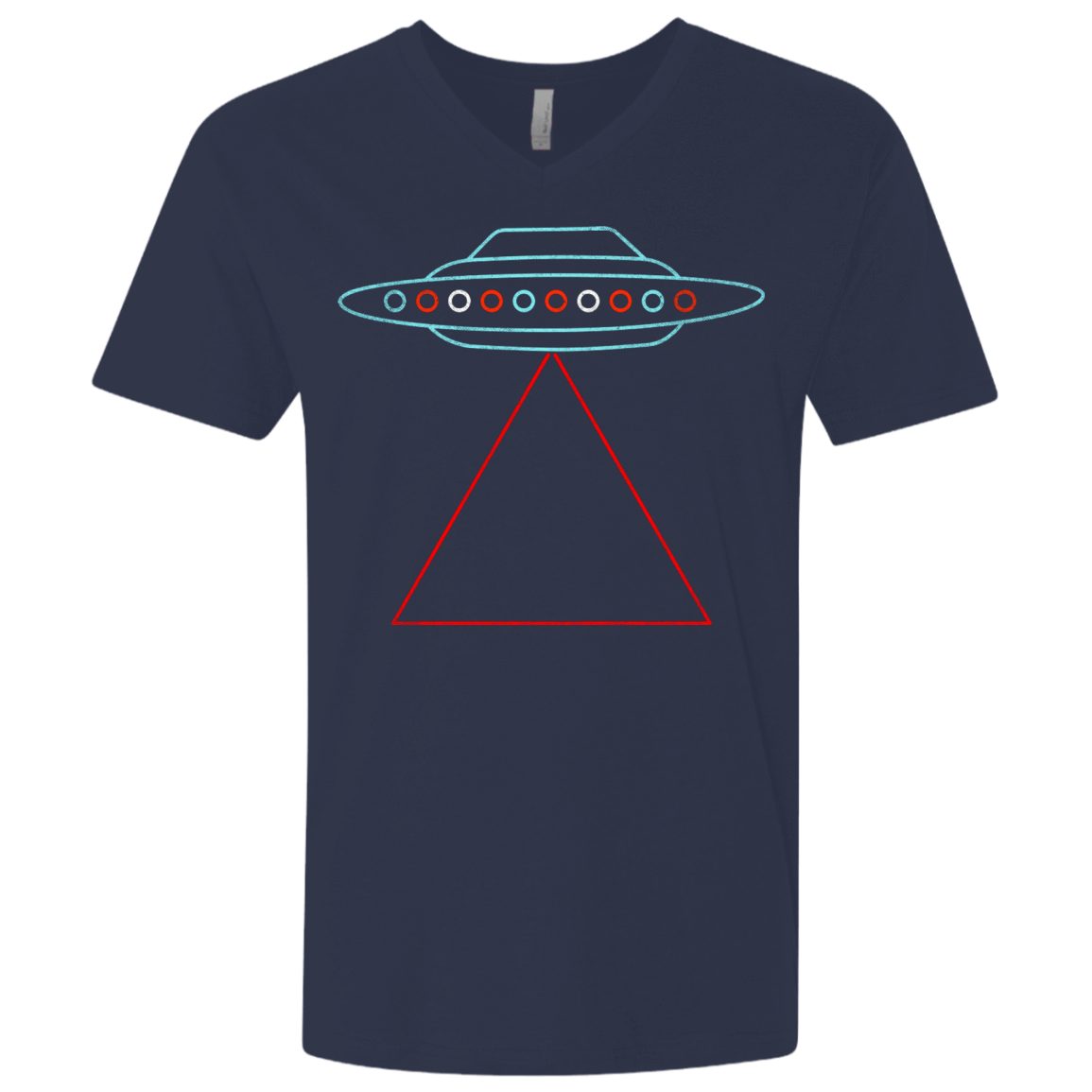 T-Shirts Midnight Navy / X-Small UFO Tri Men's Premium V-Neck