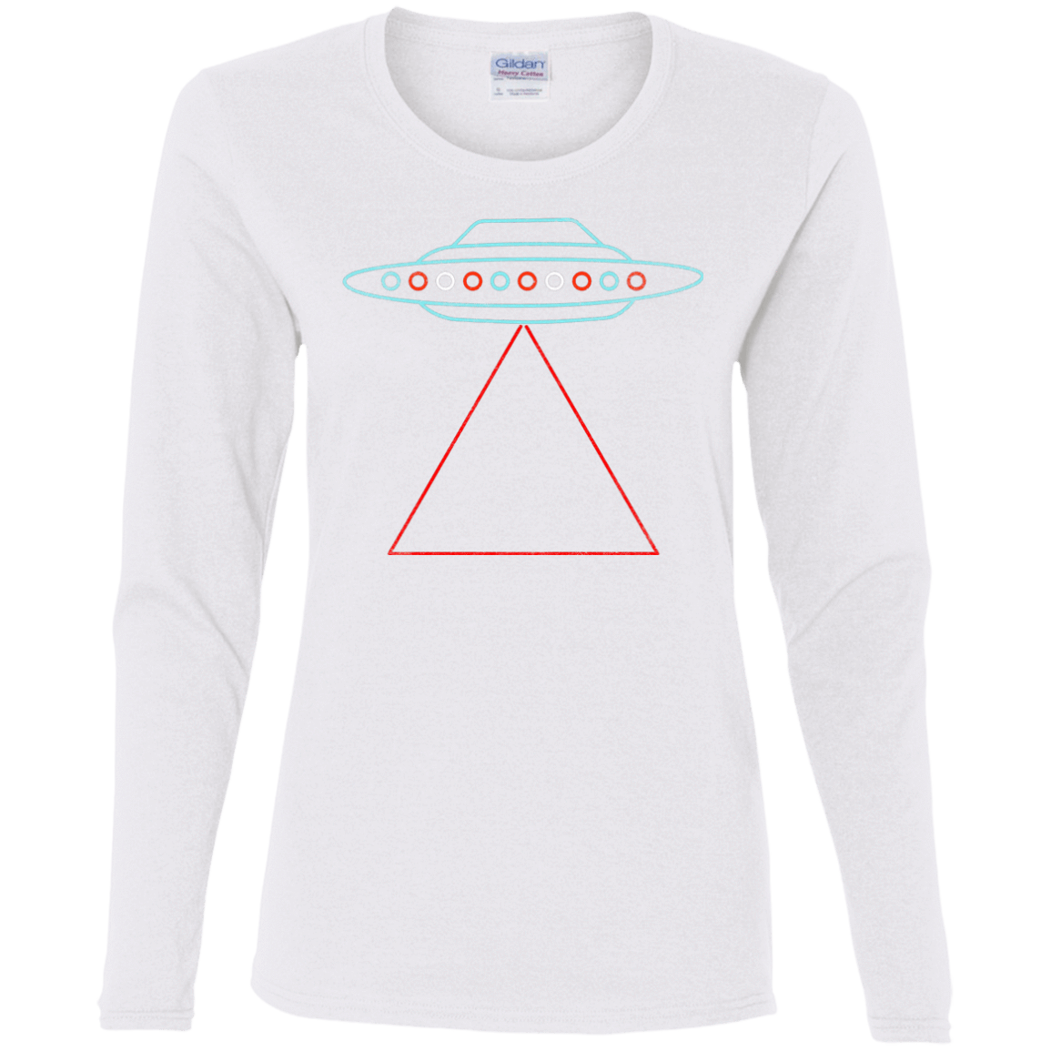 T-Shirts White / S UFO Tri Women's Long Sleeve T-Shirt