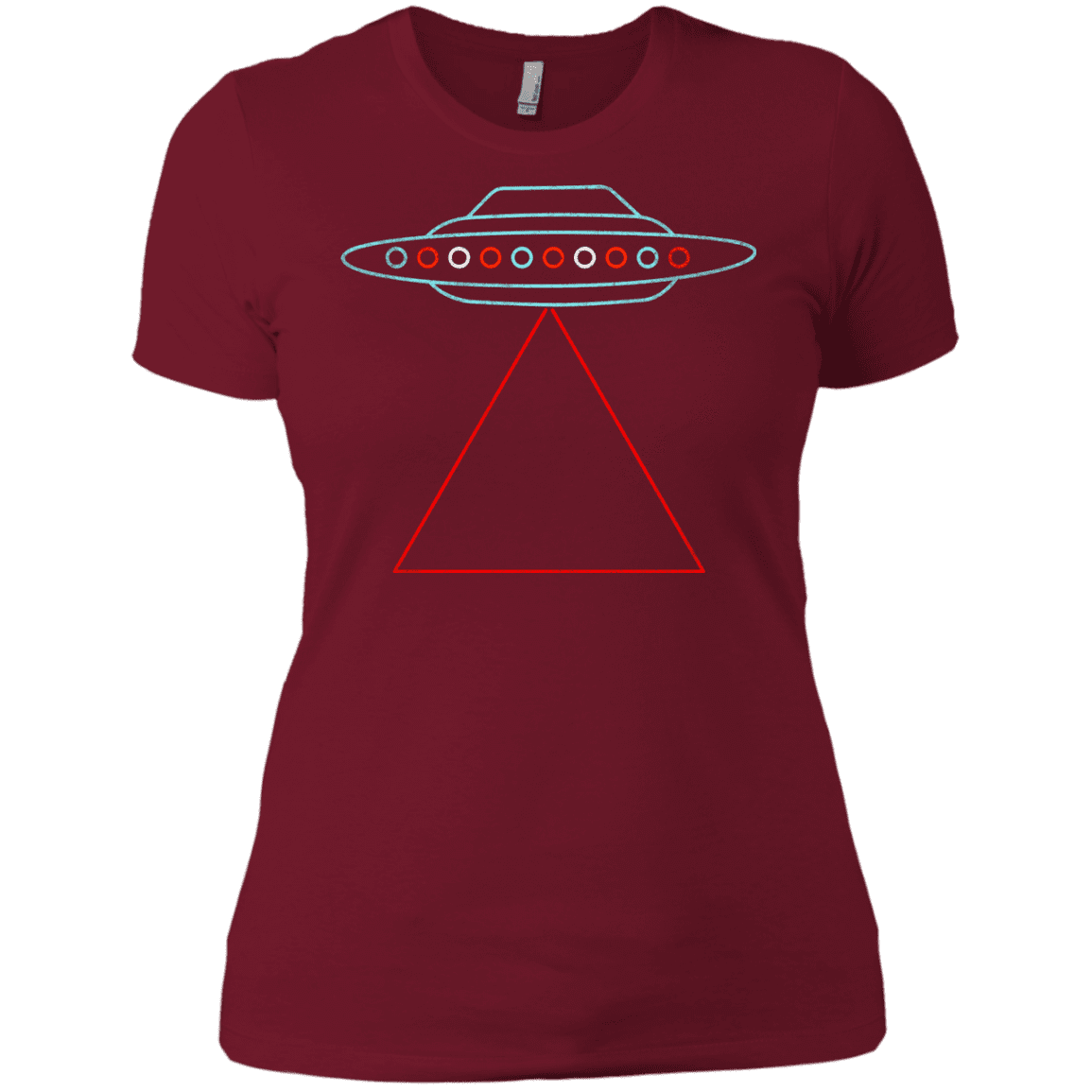 T-Shirts Scarlet / X-Small UFO Tri Women's Premium T-Shirt