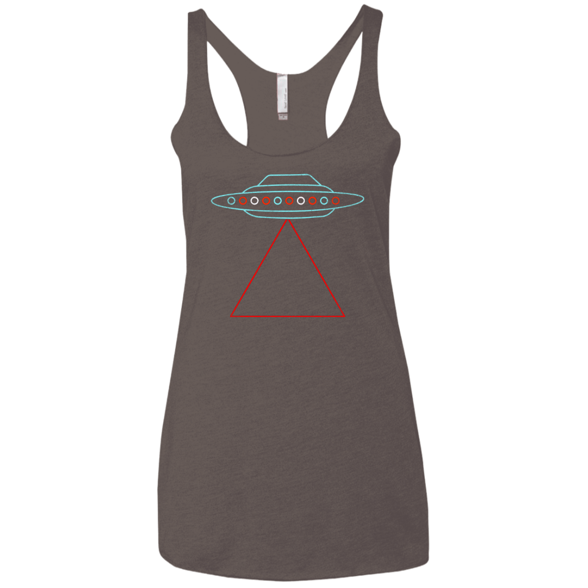 UFO Tri Women's Triblend Racerback Tank